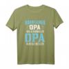 Großvater Opi Bayerisch Bayern T-Shirt mit Spruch – Lustiges Geschenk für Bayern-Liebhaber & Humorvolle Großväter