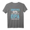 Großvater Opi Bayerisch Bayern T-Shirt mit Spruch – Lustiges Geschenk für Bayern-Liebhaber & Humorvolle Großväter