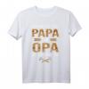 Ich Habe Zwei Titel Papa Und Opa Und Ich Rocke Sie Beide T-Shirt – Lustiges Vatertag Geschenk für Väter und Omas, Erste Vatertagsgeschenke