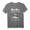 Herren Ich habe zwei Titel Papa und Opa Geschenk T-Shirt - Lustiges Familienliebe-Shirt für Vatertag & Geburtstag