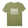 Bester Dede der Welt türkisch Opa T-Shirt – Lustiges Geschenk für türkische Großväter, Opa & Vater Überraschung