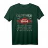 Vintage 80. Geburtstag Opa T-Shirt - Witziges Baujahr 1944 Oldtimer Outfit für den besonderen Anlass