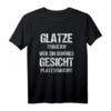 Herren Vatertag Glatzenträger T-Shirt – Lustiges Geschenk für haarlose Männer, Väter & Opas mit Humor