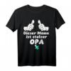 Stolzes Opa T-Shirt - Lustiges Geschenk zur Geburt, Weihnachten & Geburtstag für Großeltern, Paten & Verwandte