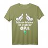 Stolzes Opa T-Shirt - Lustiges Geschenk zur Geburt, Weihnachten & Geburtstag für Großeltern, Paten & Verwandte