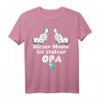 Stolzes Opa T-Shirt - Lustiges Geschenk zur Geburt, Weihnachten & Geburtstag für Großeltern, Paten & Verwandte