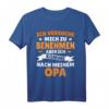 Ich versuche mich zu benehmen, komme nach Opa T-Shirt – Lustiges Geschenk für Familienfeiern, Papa, Mama, Tante & Onkel