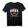 Opa´s Taxi Chauffeur T-Shirt – Lustiges Geschenk für den besten Opa, der Kinder sicher bringt und abholt