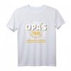 Opa´s Taxi Chauffeur T-Shirt – Lustiges Geschenk für den besten Opa, der Kinder sicher bringt und abholt