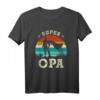 Superopa Superheld Vatertag Geschenk für Großväter - Bester Opa T-Shirt & Geburtstagsgeschenk von Enkelkindern