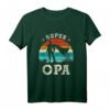 Superopa Superheld Vatertag Geschenk für Großväter - Bester Opa T-Shirt & Geburtstagsgeschenk von Enkelkindern