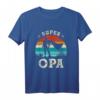 Superopa Superheld Vatertag Geschenk für Großväter - Bester Opa T-Shirt & Geburtstagsgeschenk von Enkelkindern
