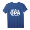 Stolzer Opa seit 2021 T-Shirt – Geschenk für angehende Großväter, Enkelkinder und Familienerwartungen