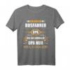 Busfahrer Opa T-Shirt – Lustiges Geschenk für Geburtstag & Weihnachten für coole Opas