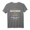 70. Geburtstag Oldtimer Vater Mann T-Shirt – Lustiges Geschenk für den runden Geburtstag, Papa, Opa & Jäger mit Jahrgang 1952