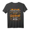 Lustiges Opa Spruch T-Shirt - Perfektes Geschenk zum Geburtstag oder Weihnachten für den besten Großvater
