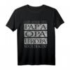 Urenkel Retro Vintage Papa Opa Uropa T-Shirt - Klassisch geschnitten, doppelt genähter Saum, ideales Geschenk für Großeltern