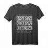 Urenkel Retro Vintage Papa Opa Uropa T-Shirt - Klassisch geschnitten, doppelt genähter Saum, ideales Geschenk für Großeltern
