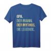 Lustiges Opa T-Shirt mit Spruch 'Der Mann. Der Mythos. Die Legende.' – Perfektes Geschenk zum Geburtstag, Weihnachten & für werdende Großväter