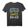 Herren So sieht ein richtig cooler Opa aus - Lustiges Sprüche Fun T-Shirt für Großeltern, Geburtstage & besondere Anlässe