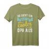 Herren So sieht ein richtig cooler Opa aus - Lustiges Sprüche Fun T-Shirt für Großeltern, Geburtstage & besondere Anlässe