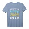 Herren So sieht ein richtig cooler Opa aus - Lustiges Sprüche Fun T-Shirt für Großeltern, Geburtstage & besondere Anlässe