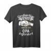 Großartige Väter werden zum Opa befördert - Lustiges Papa & Opa T-Shirt für Geburt, Taufe, Baby Shower & Familienfeiern