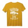 Großartige Väter werden zum Opa befördert - Lustiges Papa & Opa T-Shirt für Geburt, Taufe, Baby Shower & Familienfeiern