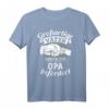 Großartige Väter werden zum Opa befördert - Lustiges Papa & Opa T-Shirt für Geburt, Taufe, Baby Shower & Familienfeiern