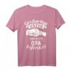 Großartige Väter werden zum Opa befördert - Lustiges Papa & Opa T-Shirt für Geburt, Taufe, Baby Shower & Familienfeiern