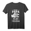Vatertag T-Shirt für Vater, Tochter, Sohn, Opa & Papa - Lustiges Langarmshirt als Familiengeschenk zum Männertag