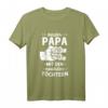 Vatertag T-Shirt für Vater, Tochter, Sohn, Opa & Papa - Lustiges Langarmshirt als Familiengeschenk zum Männertag