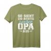 Cooles Opa T-Shirt - So sieht ein richtig cooler Großvater aus, perfekt als Geschenk für Opas und zukünftige Enkelväter