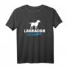 Labrador Opa T-Shirt – Hundeliebhaber Geschenk für Großväter, klassisch geschnitten, doppelt genähter Saum