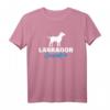 Labrador Opa T-Shirt – Hundeliebhaber Geschenk für Großväter, klassisch geschnitten, doppelt genähter Saum