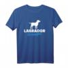 Labrador Opa T-Shirt – Hundeliebhaber Geschenk für Großväter, klassisch geschnitten, doppelt genähter Saum
