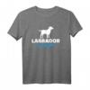 Labrador Opa T-Shirt – Hundeliebhaber Geschenk für Großväter, klassisch geschnitten, doppelt genähter Saum