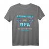 Lustiges Bademeister & Opa Schwimmbad T-Shirt mit Spruch - Geschenkidee für Rettungsschwimmer, Schwimmmannschaft & Vatertag