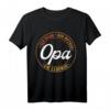 OPA | Lustiges T-Shirt Geschenk - Der Mann Der Mythos Die Legende, perfekte Vatertagsüberraschung für den Großvater