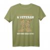 Vater, Großvater & Veteran T-Shirt - Lustiges Militär Motiv mit Humor & Sarkasmus, Perfekt für Weihnachten & Geburtstag
