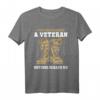 Vater, Großvater & Veteran T-Shirt - Lustiges Militär Motiv mit Humor & Sarkasmus, Perfekt für Weihnachten & Geburtstag