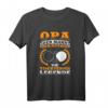 Herren Opa Die Tischtennis Legende T-Shirt – Lustiges Geschenk für Großvater, Rentner & Tischtennisspieler