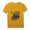Damen 1:50 Benzin Im Blut Simson S51 T-Shirt mit V-Ausschnitt - Nostalgisches Mopedfahrer Motiv für Geburtstag & Schrauberfans