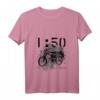 Damen 1:50 Benzin Im Blut Simson S51 T-Shirt mit V-Ausschnitt - Nostalgisches Mopedfahrer Motiv für Geburtstag & Schrauberfans