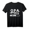 Ich werde Opa T-Shirt – Überraschungsgeschenk zur Babyankündigung, Geburtstag & Weihnachten für werdende Opas