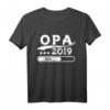 Ich werde Opa T-Shirt – Überraschungsgeschenk zur Babyankündigung, Geburtstag & Weihnachten für werdende Opas