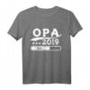 Ich werde Opa T-Shirt – Überraschungsgeschenk zur Babyankündigung, Geburtstag & Weihnachten für werdende Opas
