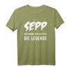 Lustiges Sepp T-Shirt - Beste Geschenkidee für Männer, Freunde, Bruder, Papa, Onkel & Opa mit Humor für Geburtstag & Weihnachten