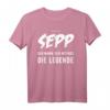 Lustiges Sepp T-Shirt - Beste Geschenkidee für Männer, Freunde, Bruder, Papa, Onkel & Opa mit Humor für Geburtstag & Weihnachten