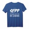 Lustiges Sepp T-Shirt - Beste Geschenkidee für Männer, Freunde, Bruder, Papa, Onkel & Opa mit Humor für Geburtstag & Weihnachten